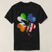 Ierse Vlag Eagle Lover St T-shirt (Design voorkant)
