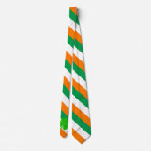 Ierse vlag en reizen, handel en sport stropdas (Achterkant)