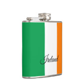 Ierse vlag en reizen Ierland/sportfans Heupfles (Rechts)