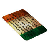 Ierse vlag en zegen magneet (Rechterzijde)