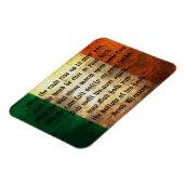 Ierse vlag en zegen magneet (Linkerzijde)