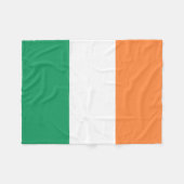 Ierse vlag fleece deken (Voorkant (Horizontaal))