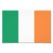 Ierse vlag foto afdruk (Voorkant)