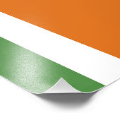 Ierse vlag foto afdruk (Hoek)