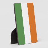Ierse vlag fotoplaat (Zijkant)