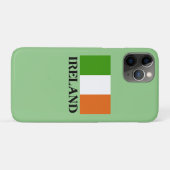 Ierse vlag, geëtiketteerd, Case-Mate iPhone case (Achterkant (horizontaal))