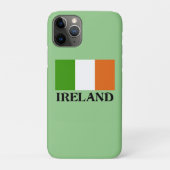 Ierse vlag, geëtiketteerd, Case-Mate iPhone case (Achterkant)