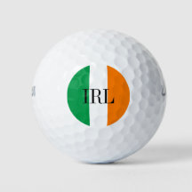 Ierse vlag golfbal set | IRL Ierland Pride