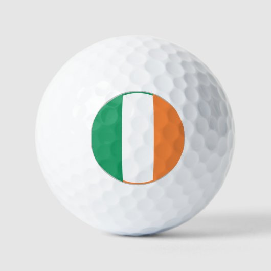 Ierse vlag golfballen (Voorkant)