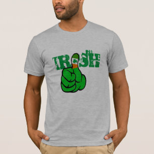 Ierse vlag Groene St Patrick's Day Lucky Green T-shirt