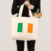 ierse vlag grote tote bag (Voorkant (product))