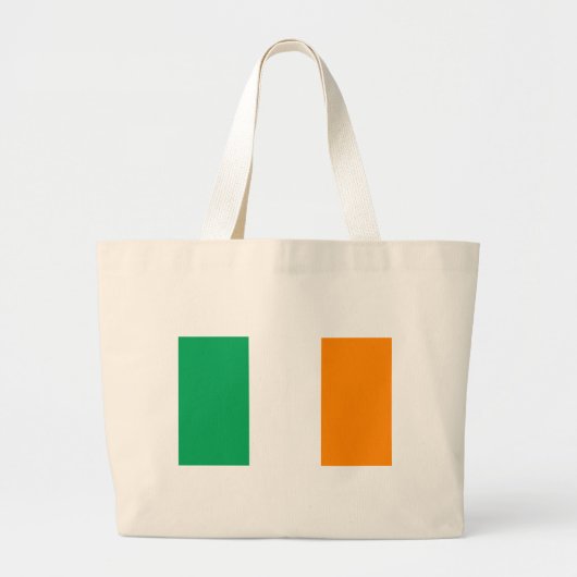ierse vlag grote tote bag (Voorkant)