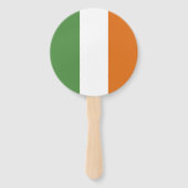 Ierse vlag handwaaier (Voorkant)