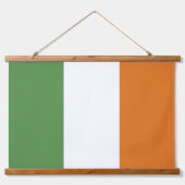 Ierse vlag hangend wandkleed (Voorkant)