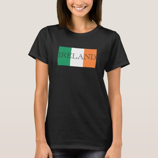 Ierse vlag Ierland account T-shirt (Voorkant)