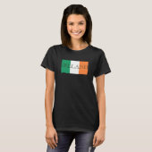 Ierse vlag Ierland account T-shirt (Voorkant volledig)