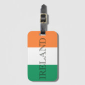 Ierse vlag Ierland bc ltcn Bagagelabel (Voorkant (verticaal))