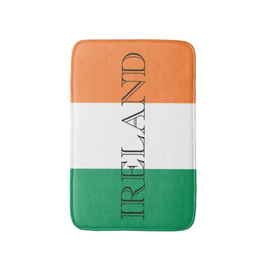 Ierse vlag Ierland bmcnt Badmat (Voorkant Verticaal)