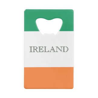 Ierse vlag Ierland bot Creditkaart Flessenopener