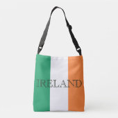 Ierse vlag Ierland cbbcnt Crossbody Tas (Achterkant)