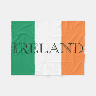 Ierse vlag Ierland Fleece deken boog1