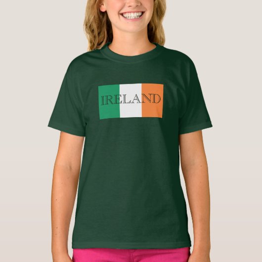 Ierse vlag Ierland gccnt T-shirt (Voorkant)