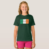 Ierse vlag Ierland gccnt T-shirt (Voorkant volledig)