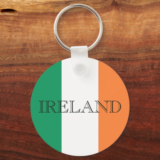 Ierse vlag Ierland kccn Sleutelhanger (Voorkant)