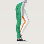 Ierse vlag Ierland Leggings<br><div class="desc">Irish Flag Ireland Leggings Design © Trinkets and Things 2018. Alle rechten voorbehouden.</div>