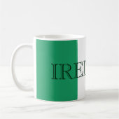 Ierse vlag Ierland mugcnt Koffiemok (Links)