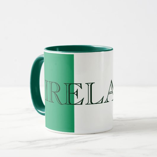 Ierse vlag Ierland mugcnt Mok (Voorkant links)