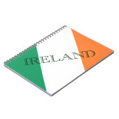 Ierse vlag Ierland nbcnt Notitieboek (Linkerzijde)