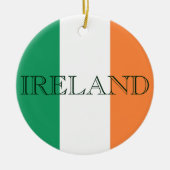 Ierse vlag Ierland orncn Keramisch Ornament (Voorkant)
