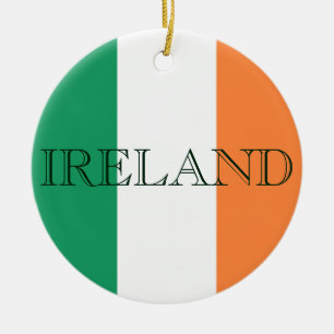 Ierse vlag Ierland orncn Keramisch Ornament