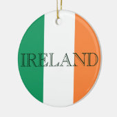 Ierse vlag Ierland orncn Keramisch Ornament (Links)