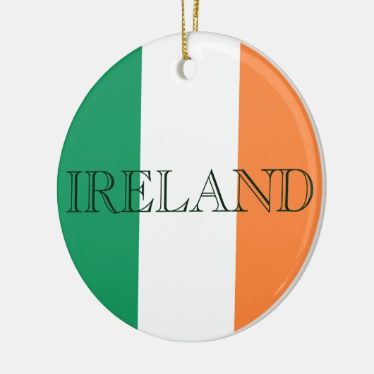 Ierse vlag Ierland orncn Keramisch Ornament (Links)