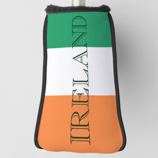 Ierse vlag Ierland pcnt Golfheadcover (Draai 90)