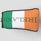 Ierse vlag Ierland pcnt Golfheadcover (Voorkant)