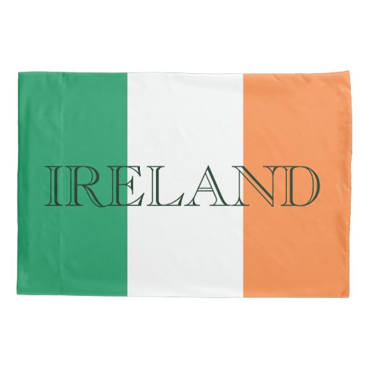 Ierse vlag Ierland pcnt Kussensloop (Achterkant)