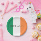 Ierse vlag Ierland pcnt Papieren Bordje (Feest)