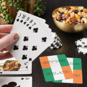 Ierse vlag Ierland pcnt Pokerkaarten (Insitu)