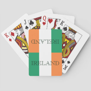 Ierse vlag Ierland pcnt Pokerkaarten