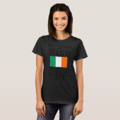 Ierse vlag Ierland roet T-shirt (Voorkant volledig)