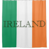 Ierse vlag Ierland sccnt Douchegordijn (Voorkant)