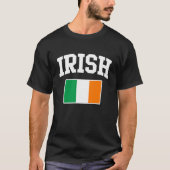 Ierse vlag Ierland St Patrick's Day T-shirt (Voorkant)