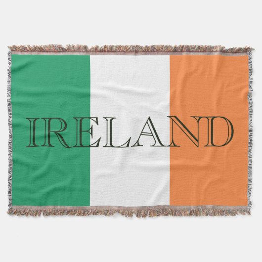 Ierse vlag Ierland tbcnt Deken (Voorkant)