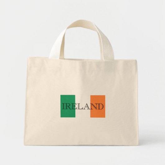 Ierse vlag Ierland tcnt Mini Tote Bag (Voorkant)