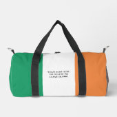 Ierse vlag - Ierland Tricolor Plunjezak (Voorkant)