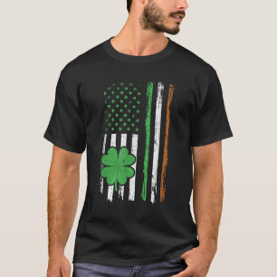  Ierse vlag Ierland vlag Sint Pat T-shirt