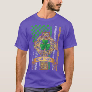 Ierse vlag Ierland vlag St Patrick Day Cr T-shirt